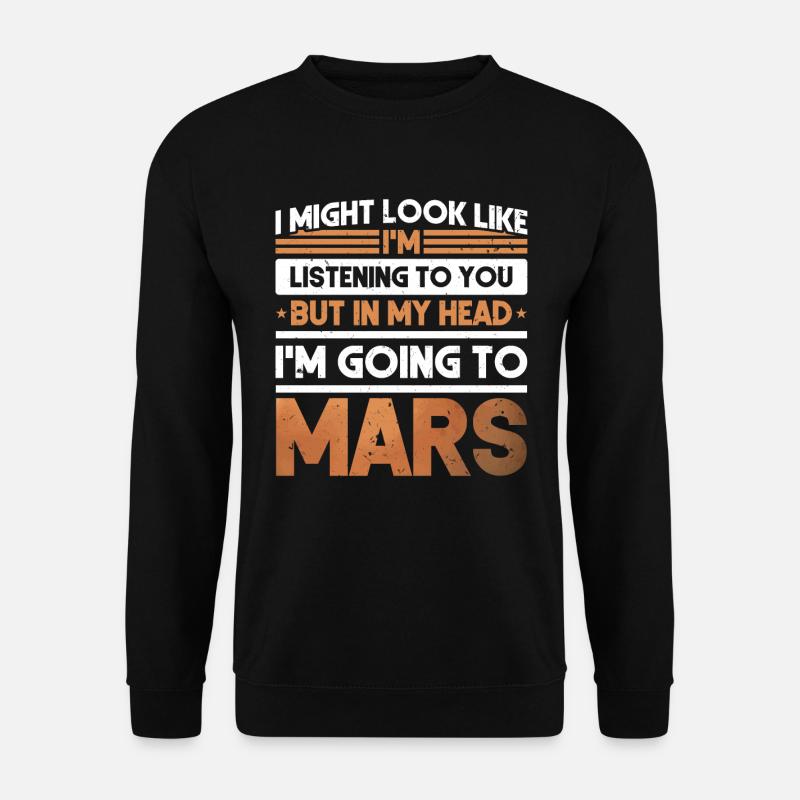 Mars - Unisex Sweatshirt - black