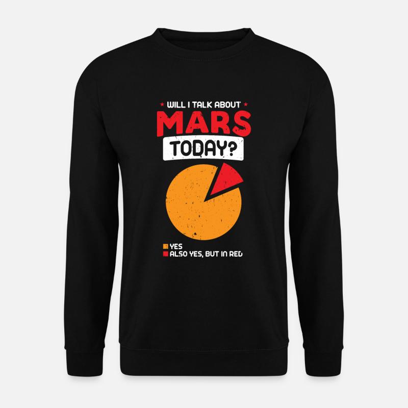 Mars - Unisex Pullover - Schwarz