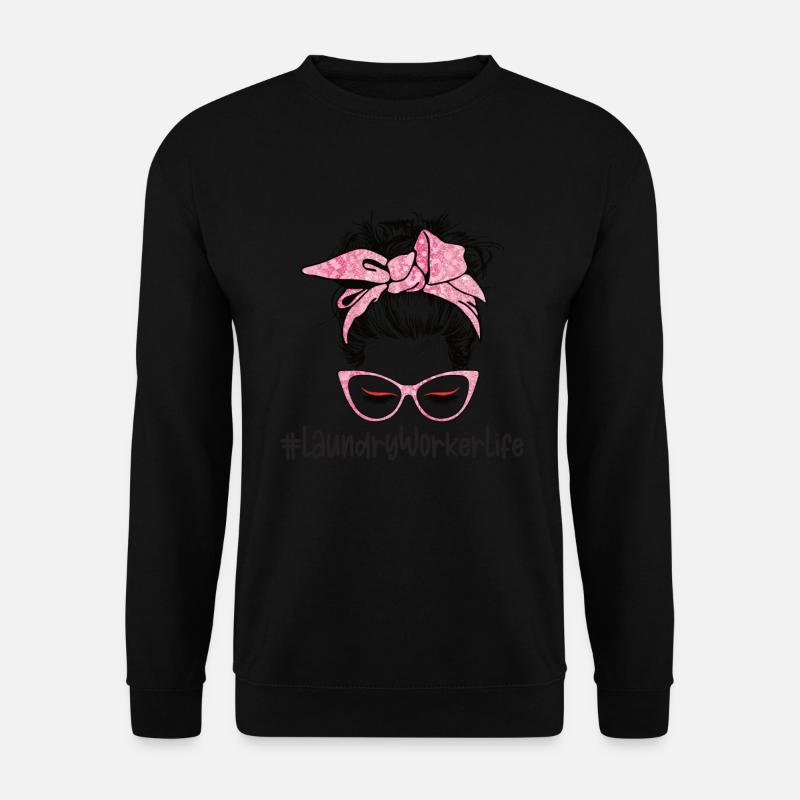 Wascharbeiter - Unisex Pullover - Schwarz