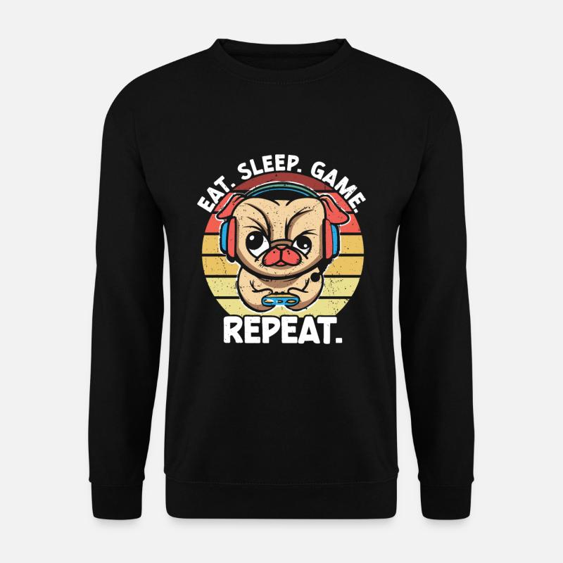 Chien de jeu - Sweat-shirt Unisexe - noir