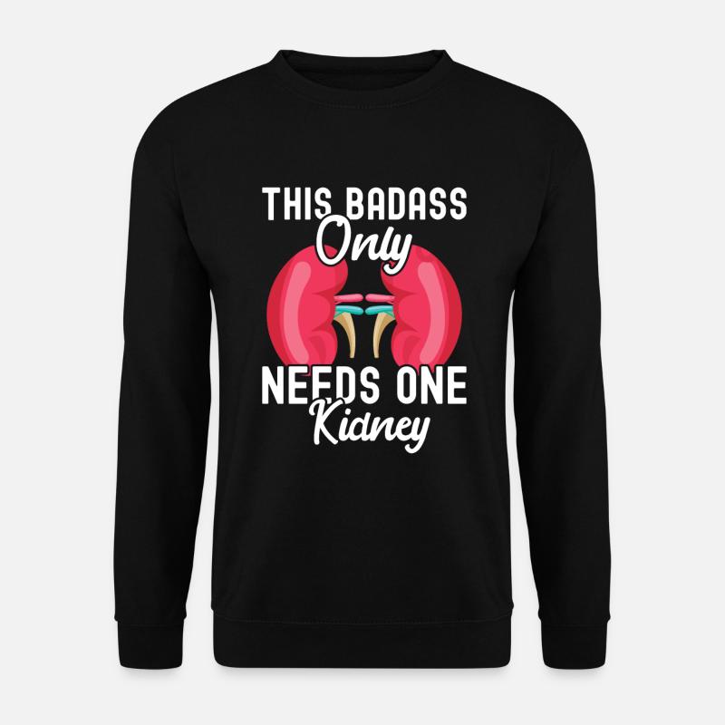 Nierenspender - Unisex Pullover - Schwarz