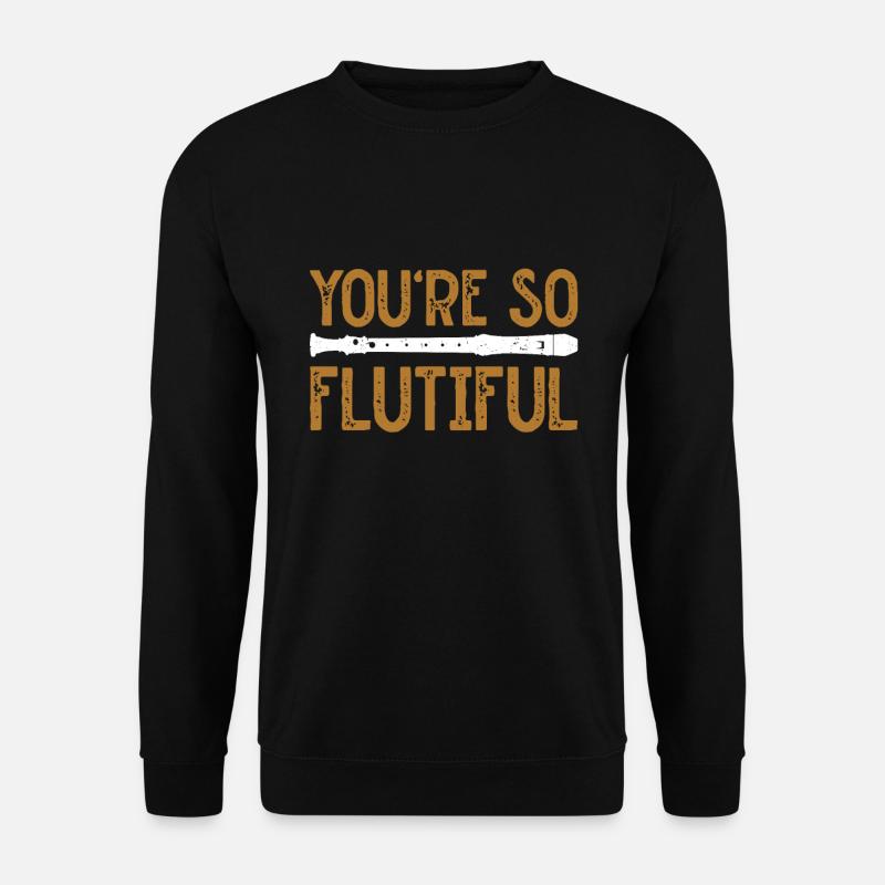 Flute - Unisex Sweatshirt - black