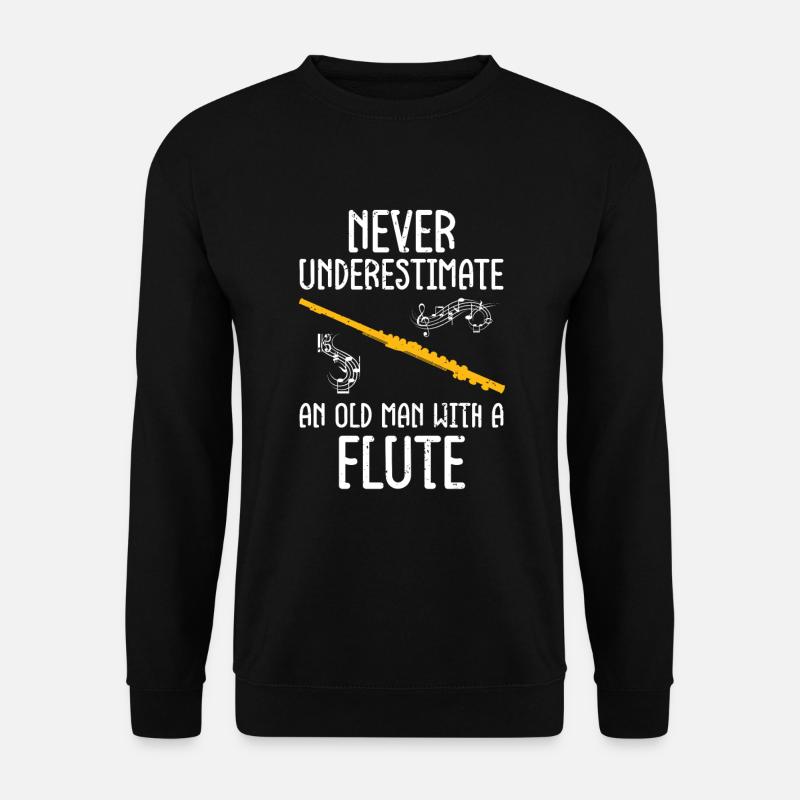 Flute - Unisex Sweatshirt - black