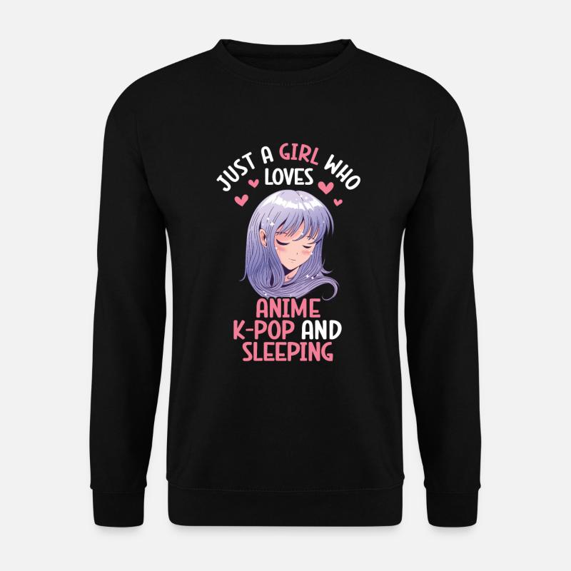 Anime K-Drama - Unisex Pullover - Schwarz
