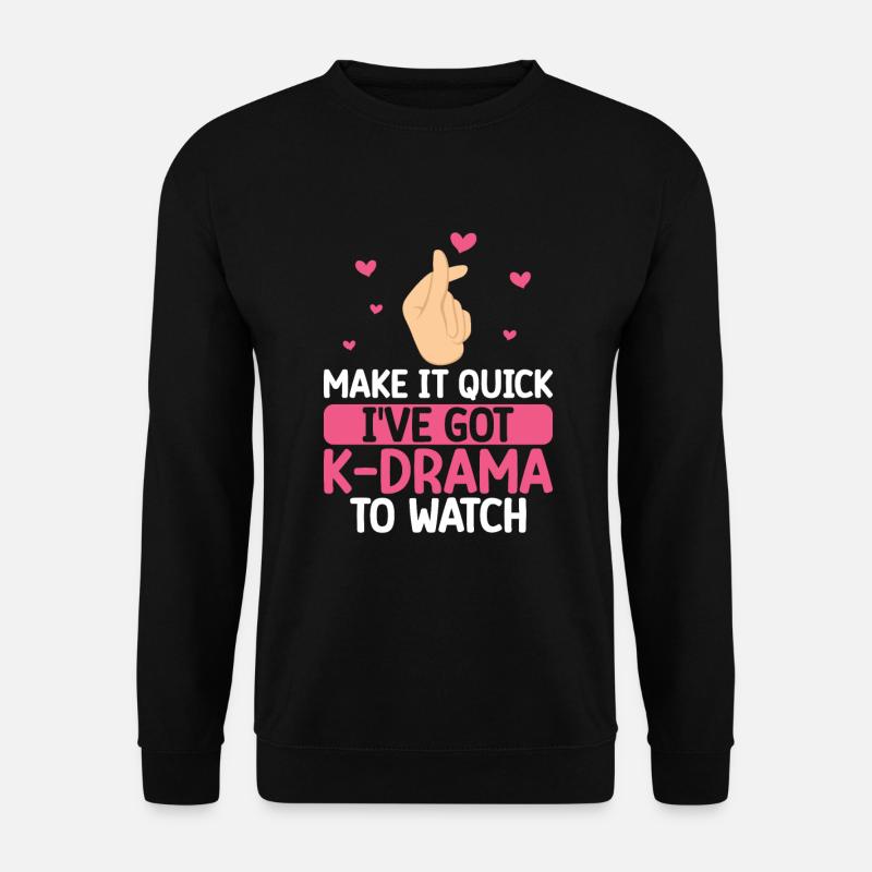 K-Drama - Unisex Pullover - Schwarz