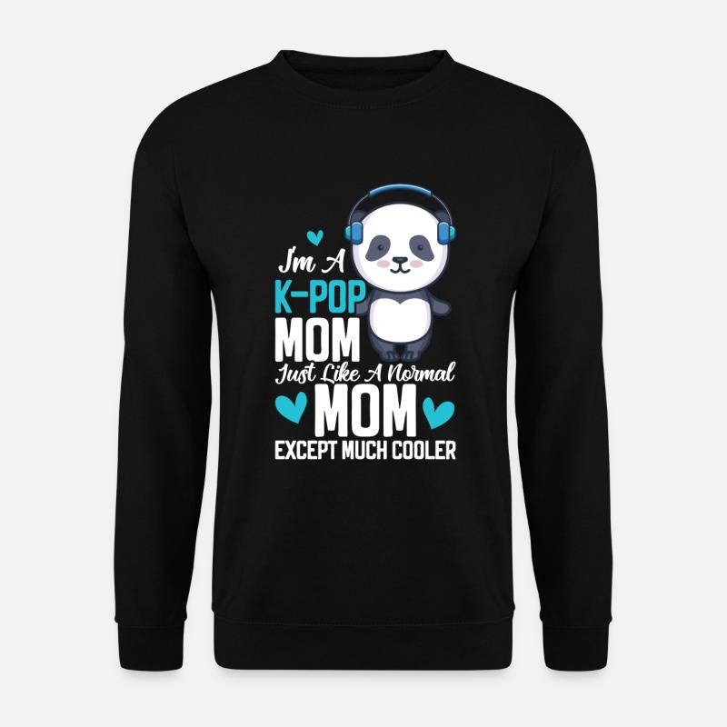 K-Pop Panda - Unisex Sweatshirt - black