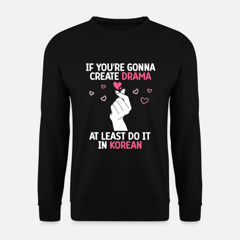 K-Drama - Unisex Sweatshirt - black