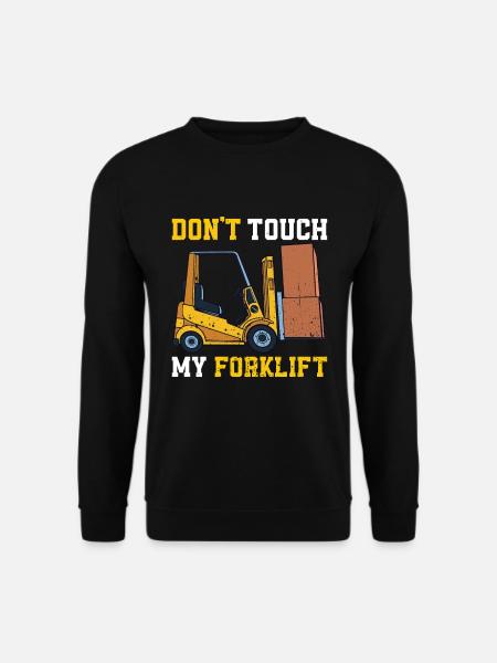 Forklift driver - Unisex Sweatshirt - black