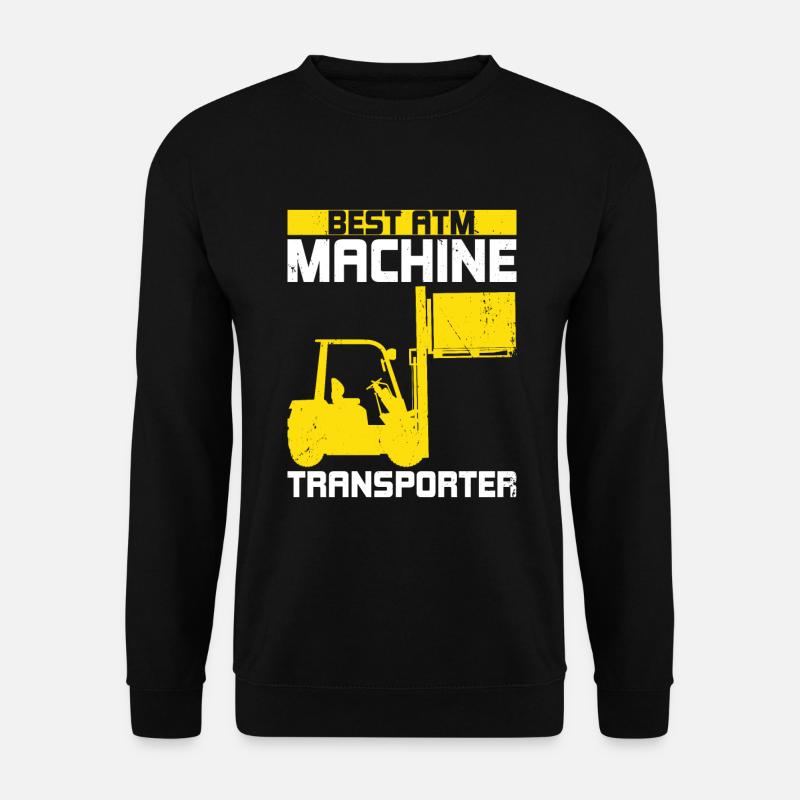 Forklift driver - Unisex Sweatshirt - black