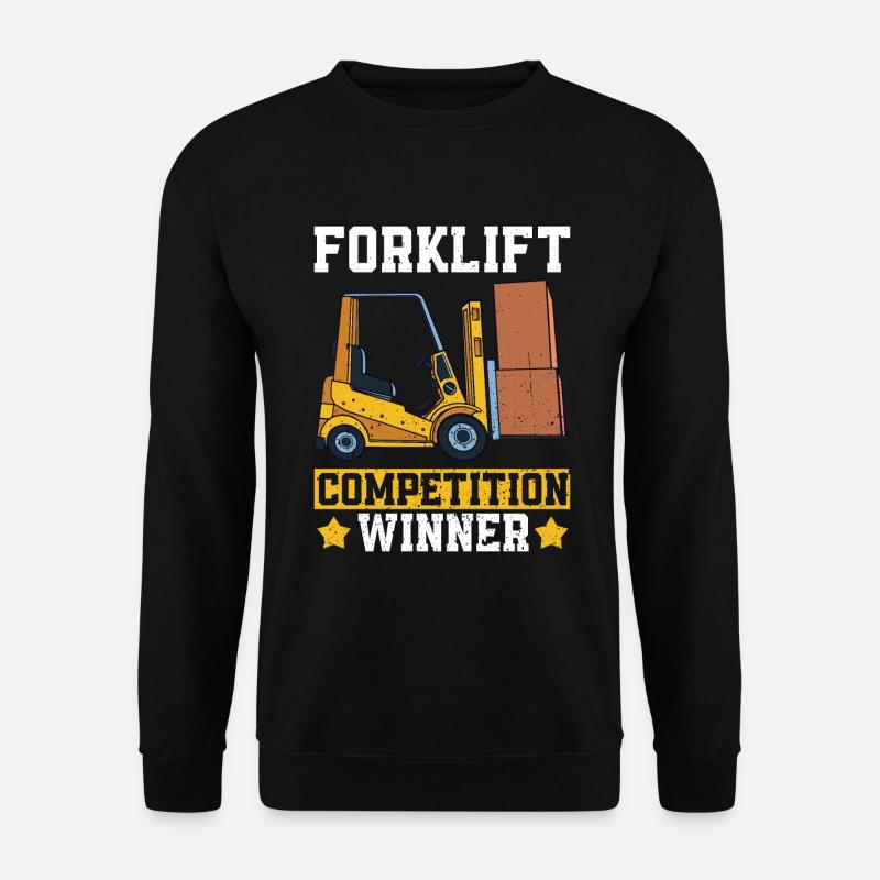 Gabelstaplerfahrer - Unisex Pullover - Schwarz
