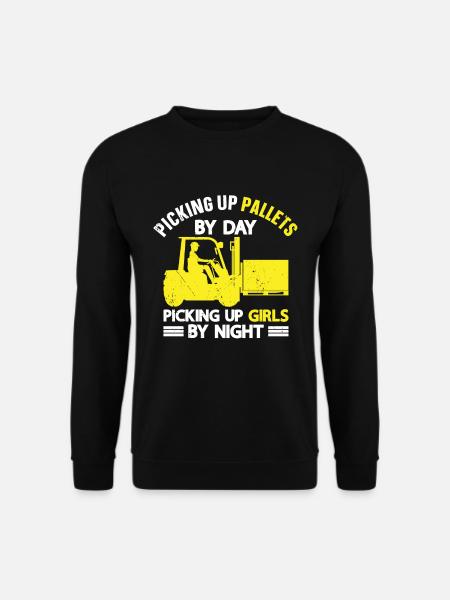 Forklift driver - Unisex Sweatshirt - black