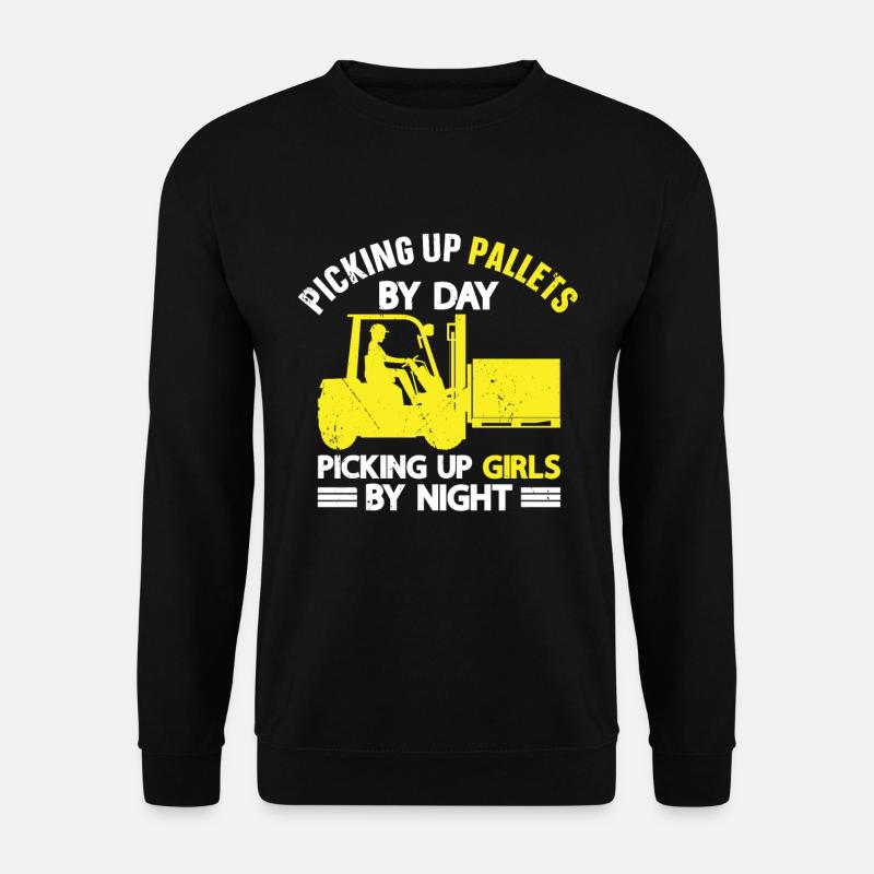 Gabelstaplerfahrer - Unisex Pullover - Schwarz