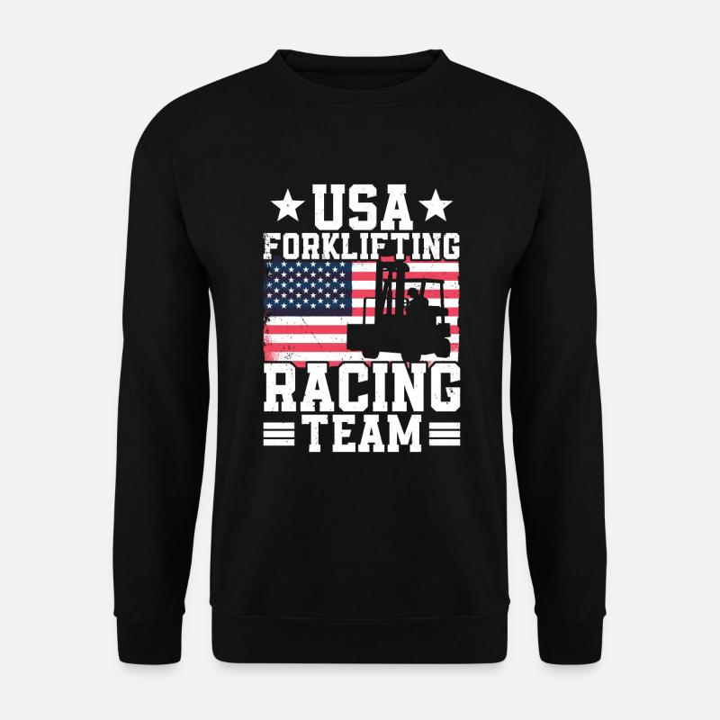 Forklift driver - Unisex Sweatshirt - black