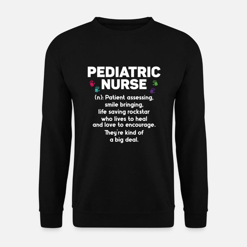 Paediatric Nurse - Unisex Sweatshirt - black