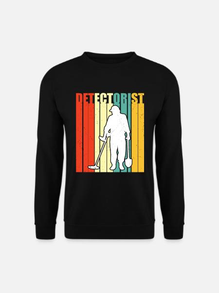 Metalldetektor - Unisex Pullover - Schwarz