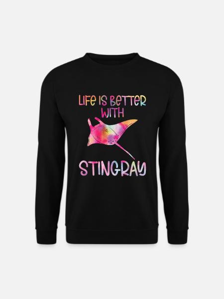 Stingray - Unisex Sweatshirt - black