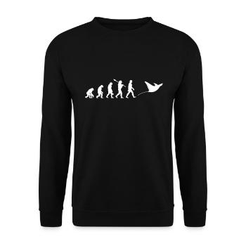 Stingray - Unisex Sweatshirt - black - Front - Alina (178cm) & Michal (187cm)