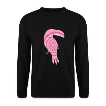 Tukan - Unisex Pullover - Schwarz - Vorne - Alina (178cm) & Michal (187cm)