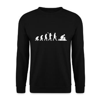 Archaeology - Unisex Sweatshirt - black - Front - Alina (178cm) & Michal (187cm)