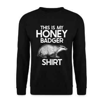 Ratel - Sweat-shirt Unisexe - noir - Devant - Alina (178cm) & Michal (187cm)