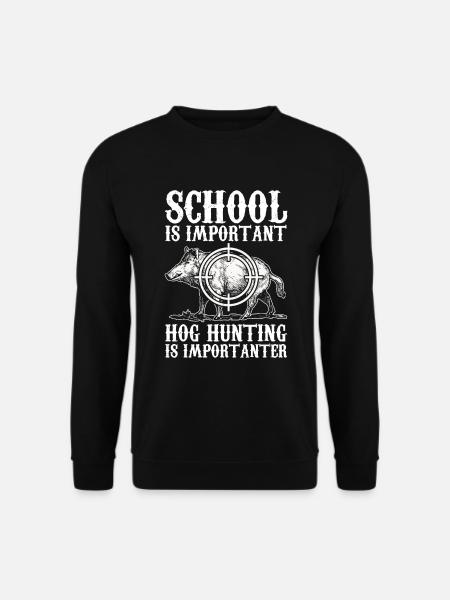 Pig Hunting Hunter Pig Hunting - Unisex Sweatshirt - black