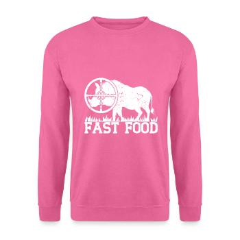 Schweinejagd Jäger Schweinejagd - Unisex Pullover - Pink - Vorne