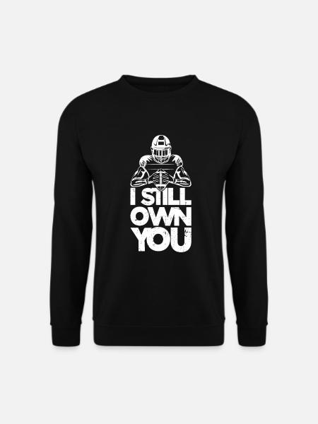 Lineman Football Player Offensive Defense - Unisex Sweatshirt - black