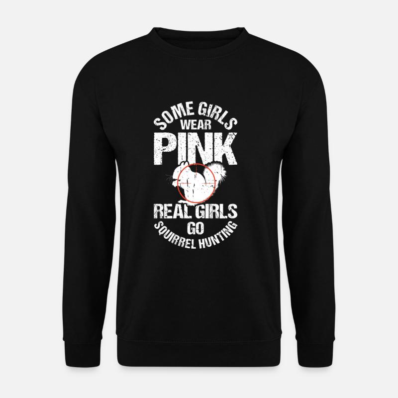 Squirrel hunting - Unisex Sweatshirt - black