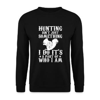 Squirrel hunting - Unisex Sweatshirt - black - Front - Alina (178cm) & Michal (187cm)