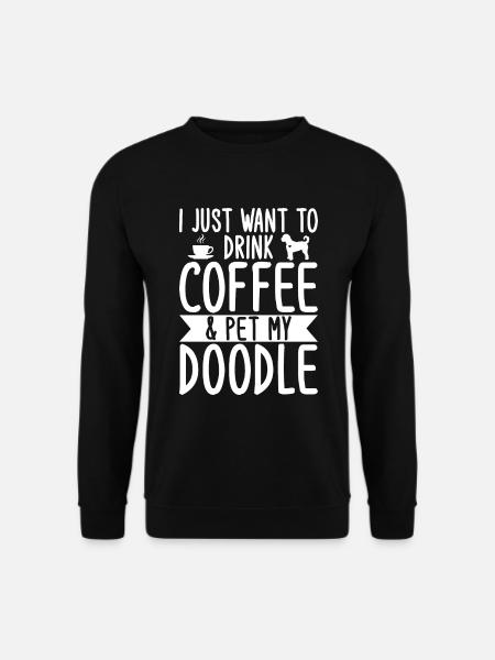 Golden Doodle Dog Lovers - Unisex Sweatshirt - black