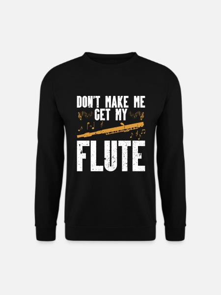Flute - Unisex Sweatshirt - black