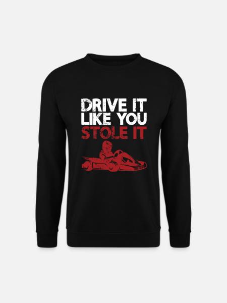 Go karting - Unisex Sweatshirt - black