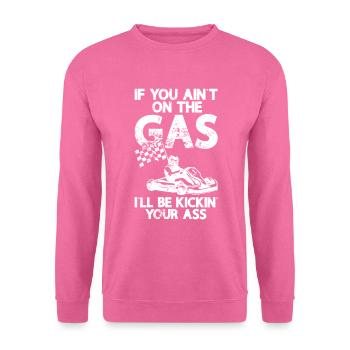 Geh Kart - Unisex Pullover - Pink - Vorne
