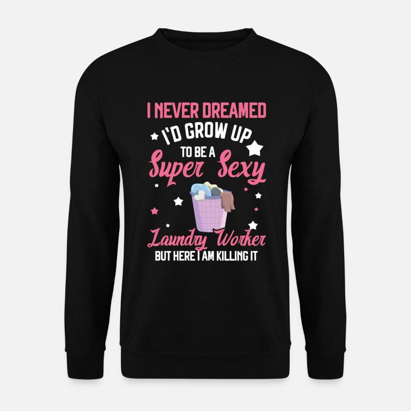 Wash workers - Unisex Sweatshirt - black