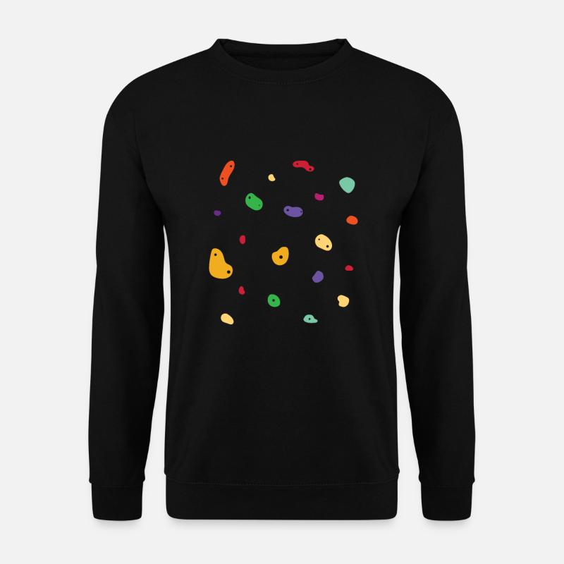 Wandklettern Boulderender Kletterfelswand - Unisex Pullover - Schwarz