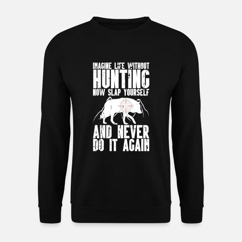 Kojotenjagd - Unisex Pullover - Schwarz