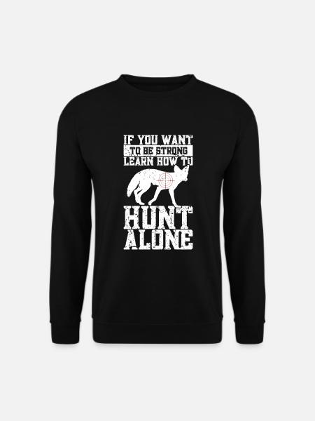 Kojotenjagd - Unisex Pullover - Schwarz