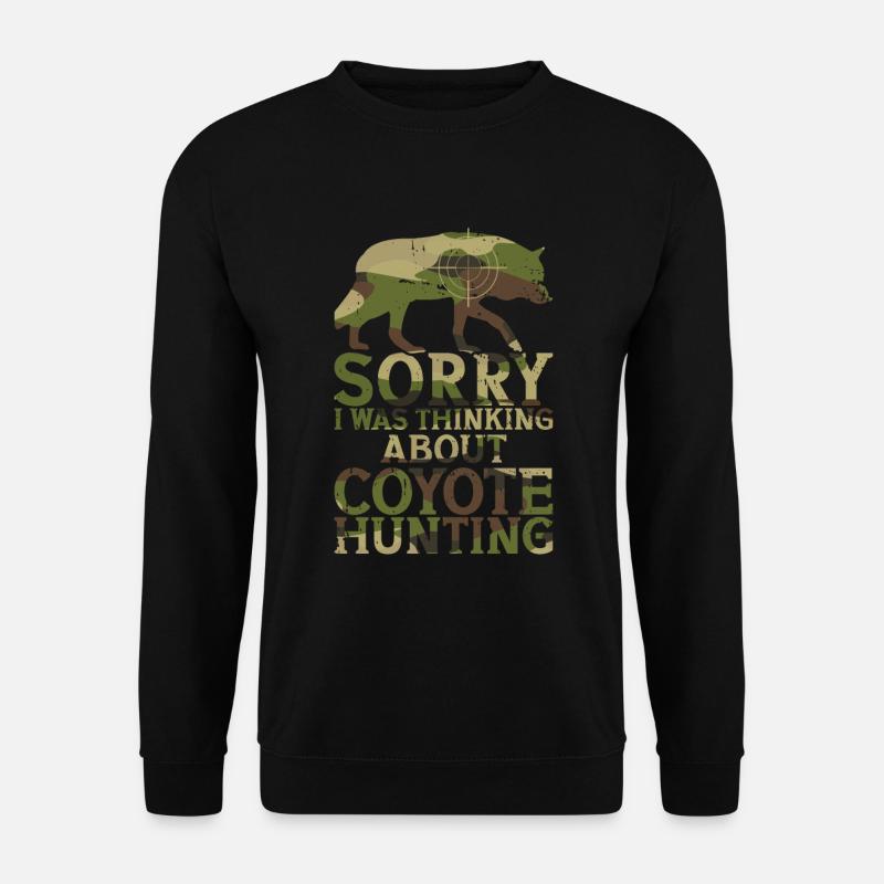Kojotenjagd - Unisex Pullover - Schwarz