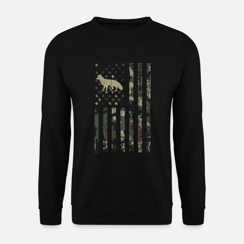 Kojotenjagd - Unisex Pullover - Schwarz