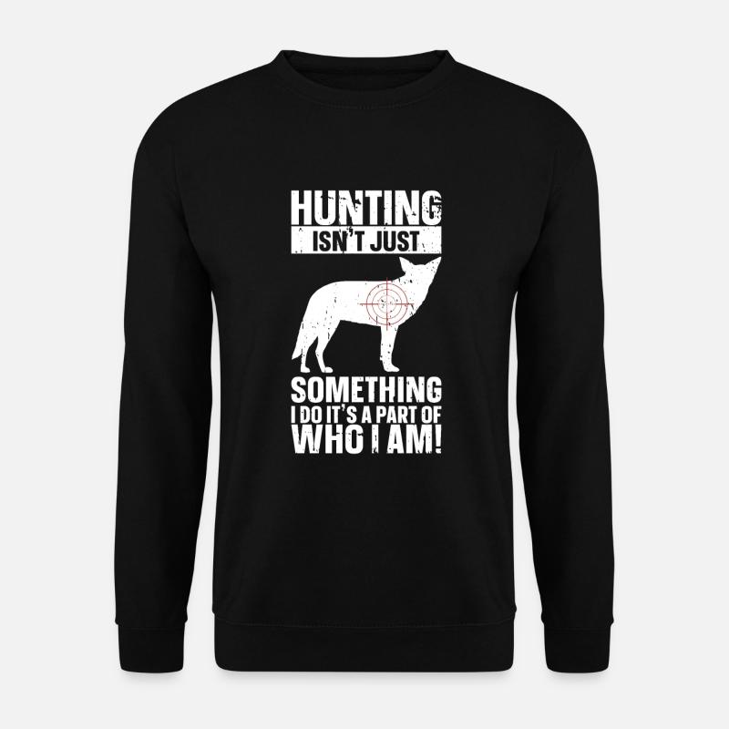 Kojotenjagd - Unisex Pullover - Schwarz
