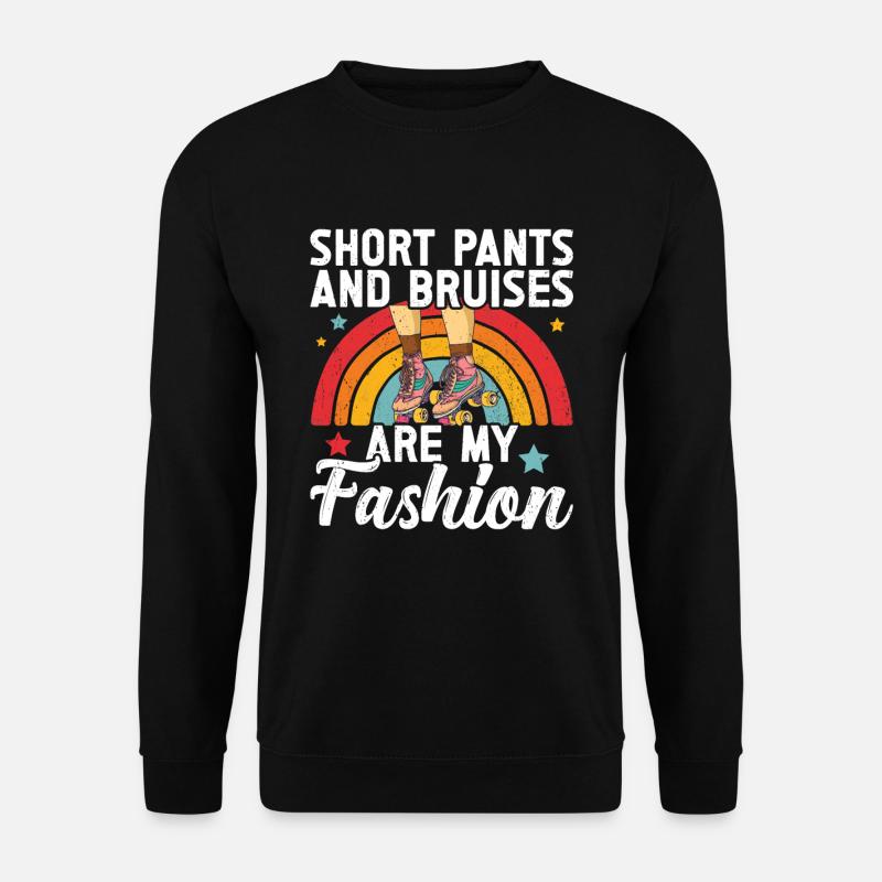 Roller skates - Unisex Sweatshirt - black