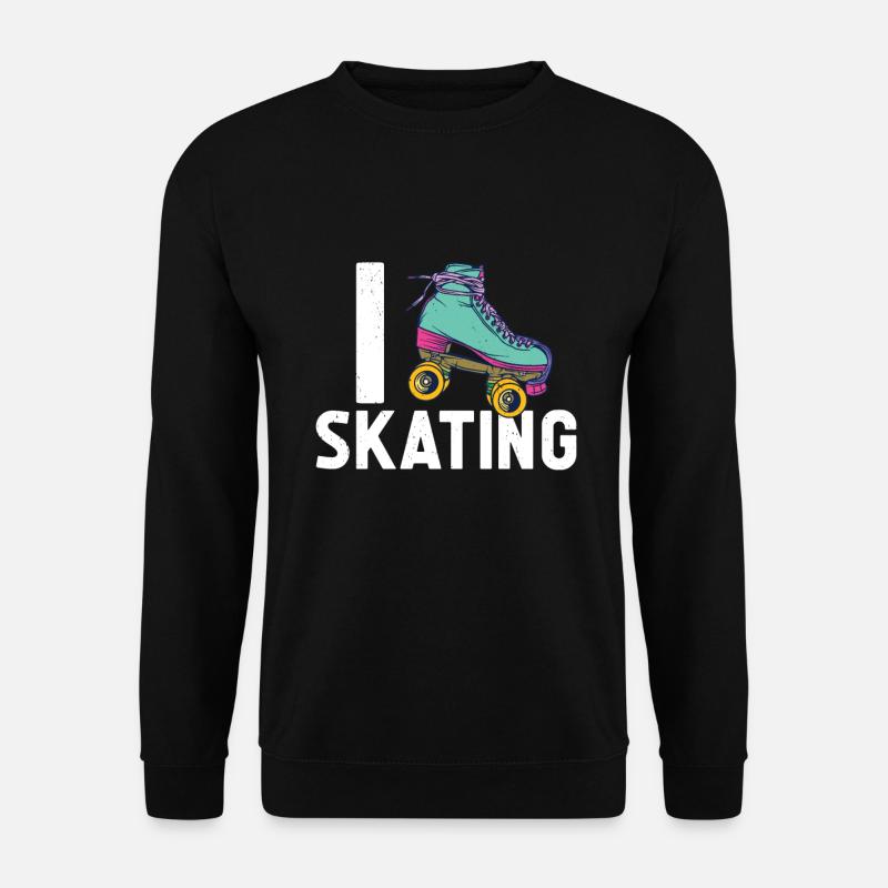 Roller skates - Unisex Sweatshirt - black