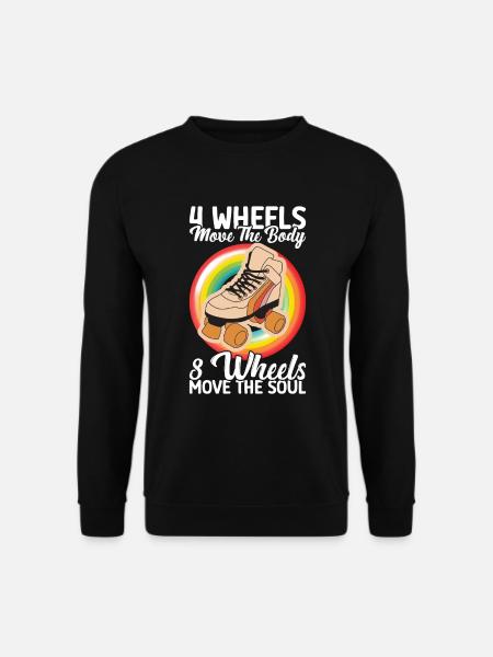 Patins - Sweat-shirt Unisexe - noir