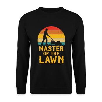 Mowing - Unisex Sweatshirt - black - Front - Alina (178cm) & Michal (187cm)