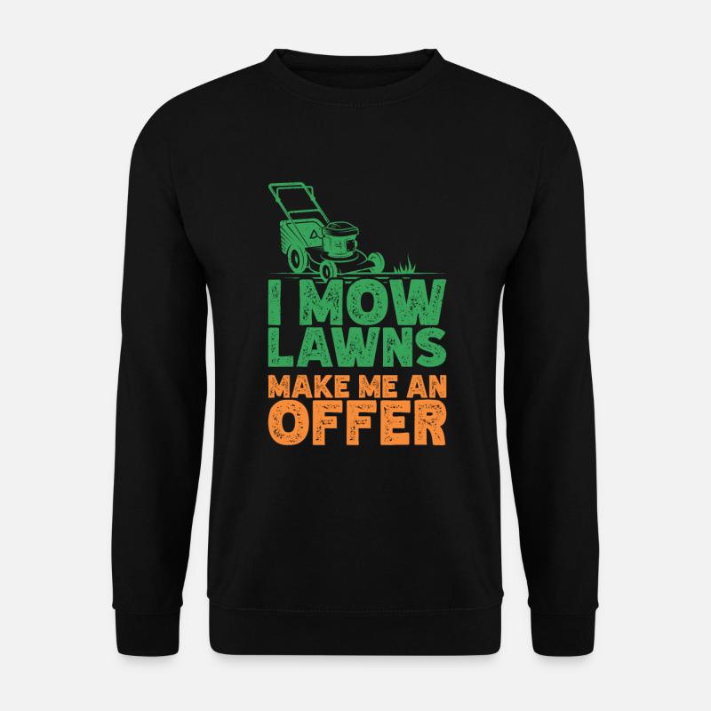 Mowing - Unisex Sweatshirt - black