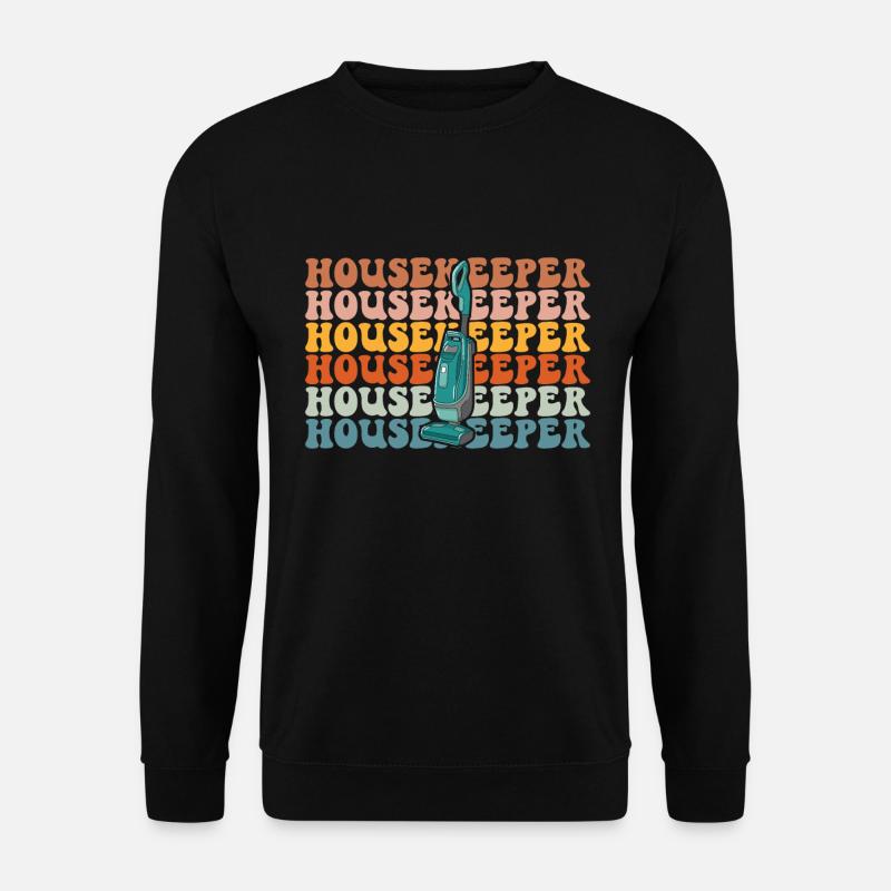 Haushalt - Unisex Pullover - Schwarz