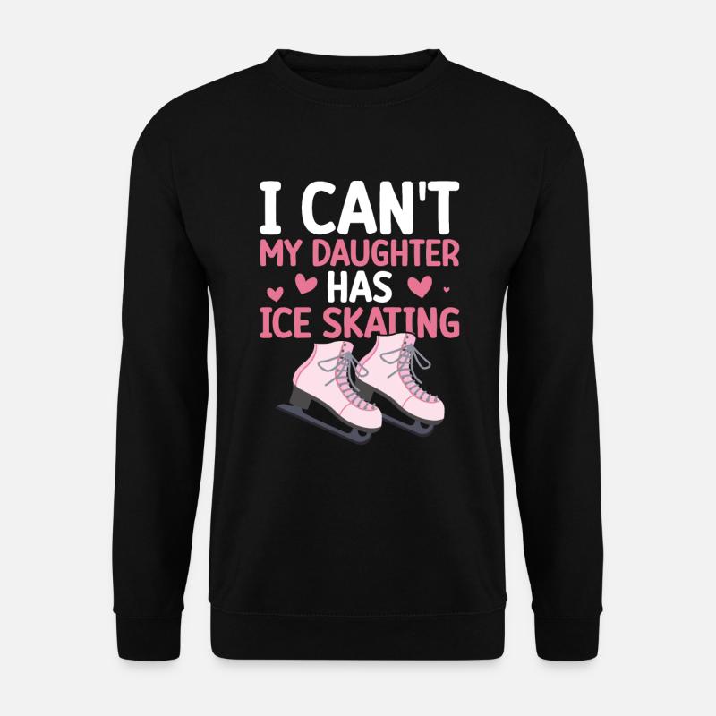Eislaufen - Unisex Pullover - Schwarz