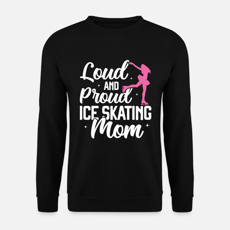 Eislaufen - Unisex Pullover - Schwarz