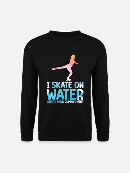 Patinage - Sweat-shirt Unisexe - noir