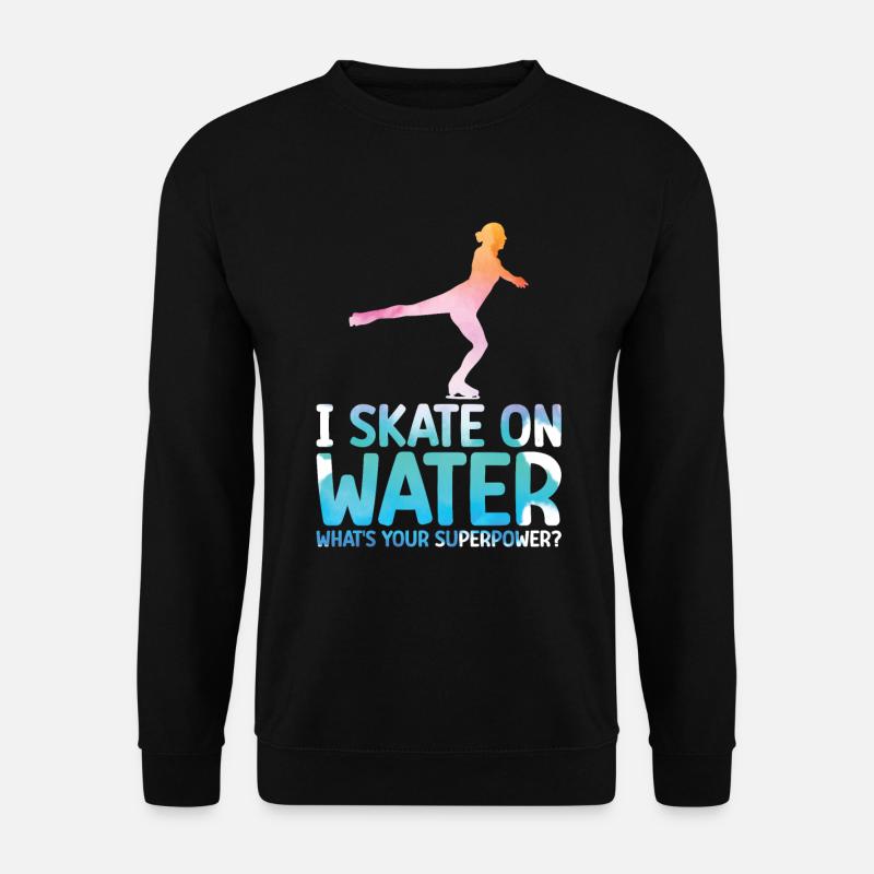 Patinage - Sweat-shirt Unisexe - noir